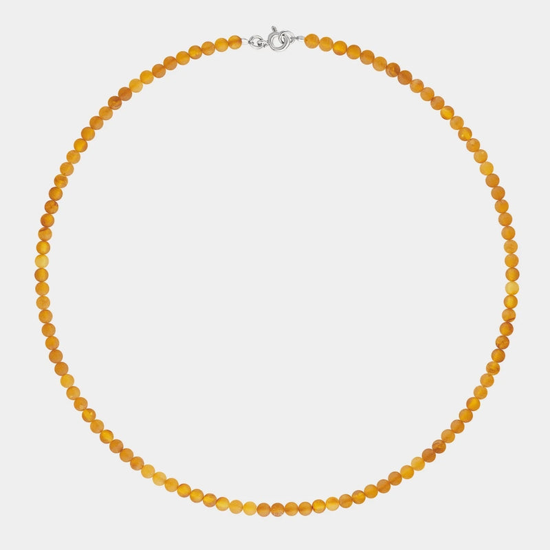Baltic amber necklace by Adele Notes.