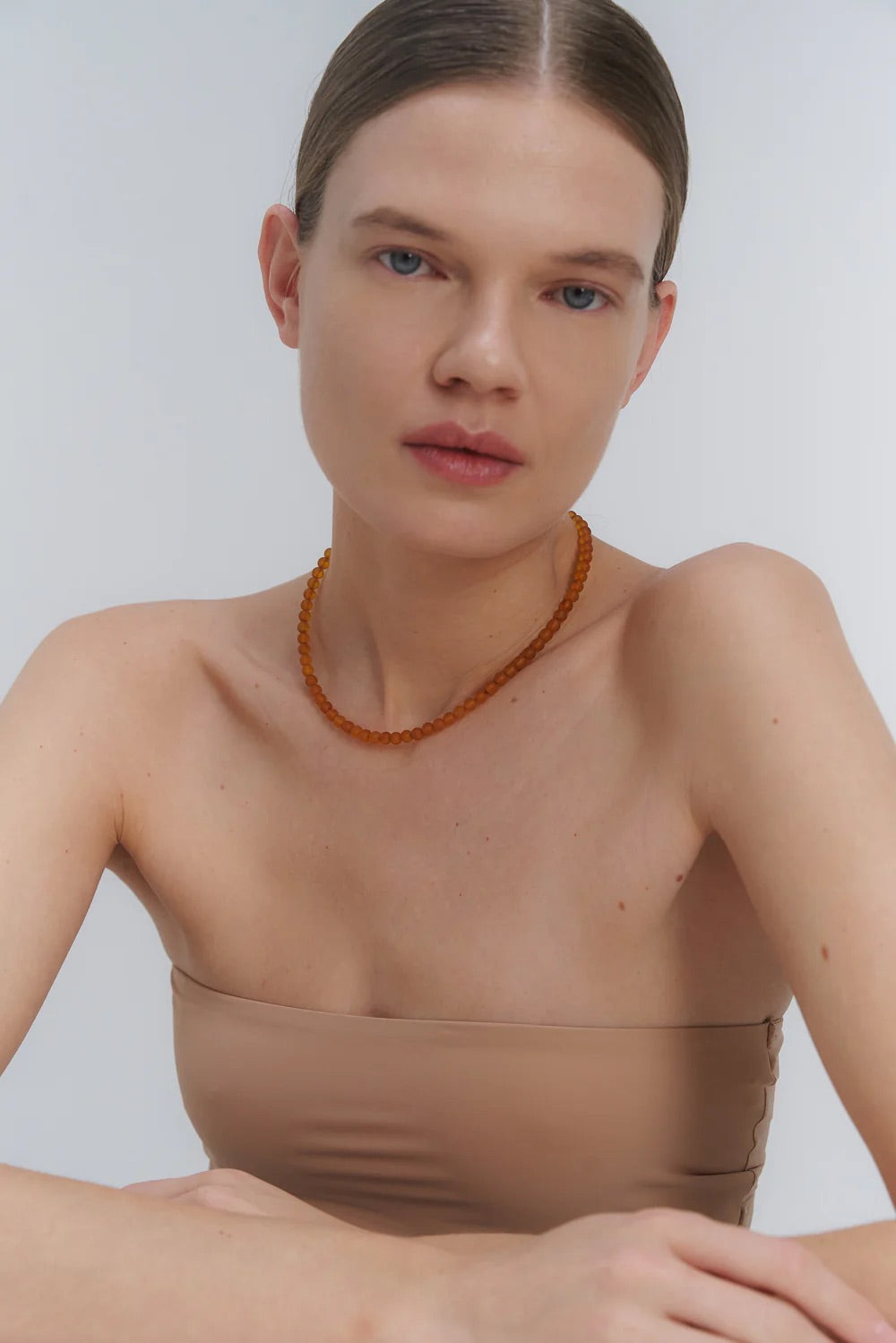 Baltic amber necklace by Adele Notes.