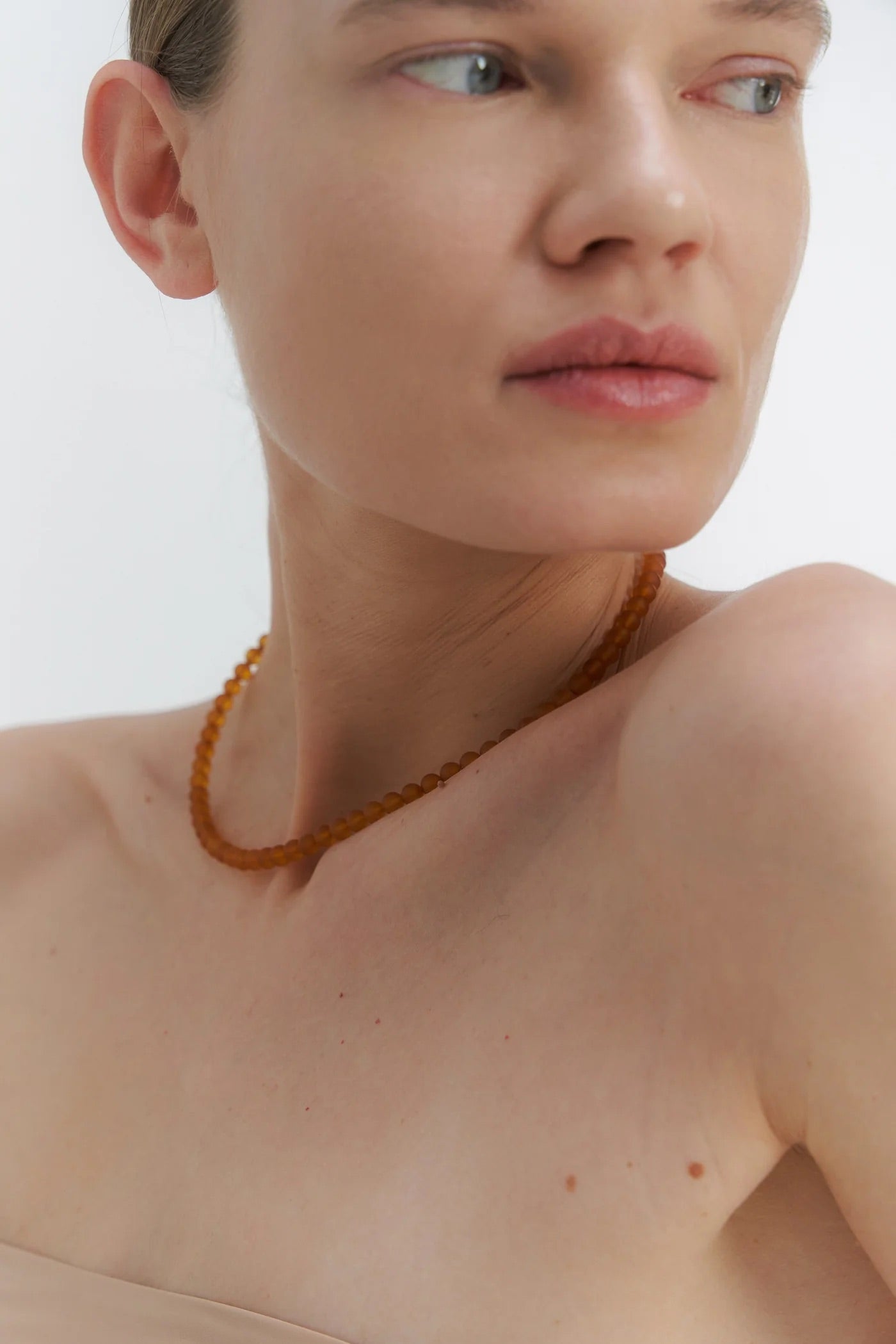 Baltic amber necklace by Adele Notes.