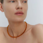 Baltic amber necklace by Adele Notes.