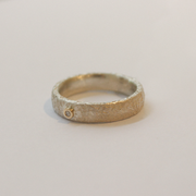 Silver Ring with Diamond