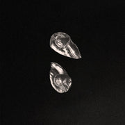 Silver Stud Earrings "Swan"