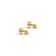 Gold Plated Silver Stud Earrings "Rio"