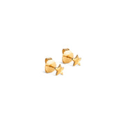 Gold Plated Silver Stud Earrings "Star Energy"