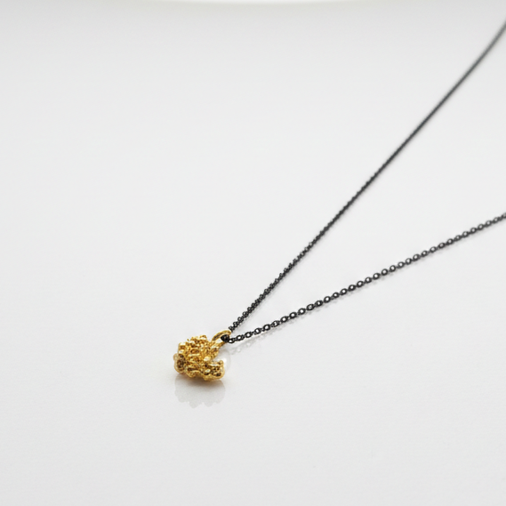 Gold Plated Silver Necklace "Tell it to My Heart"