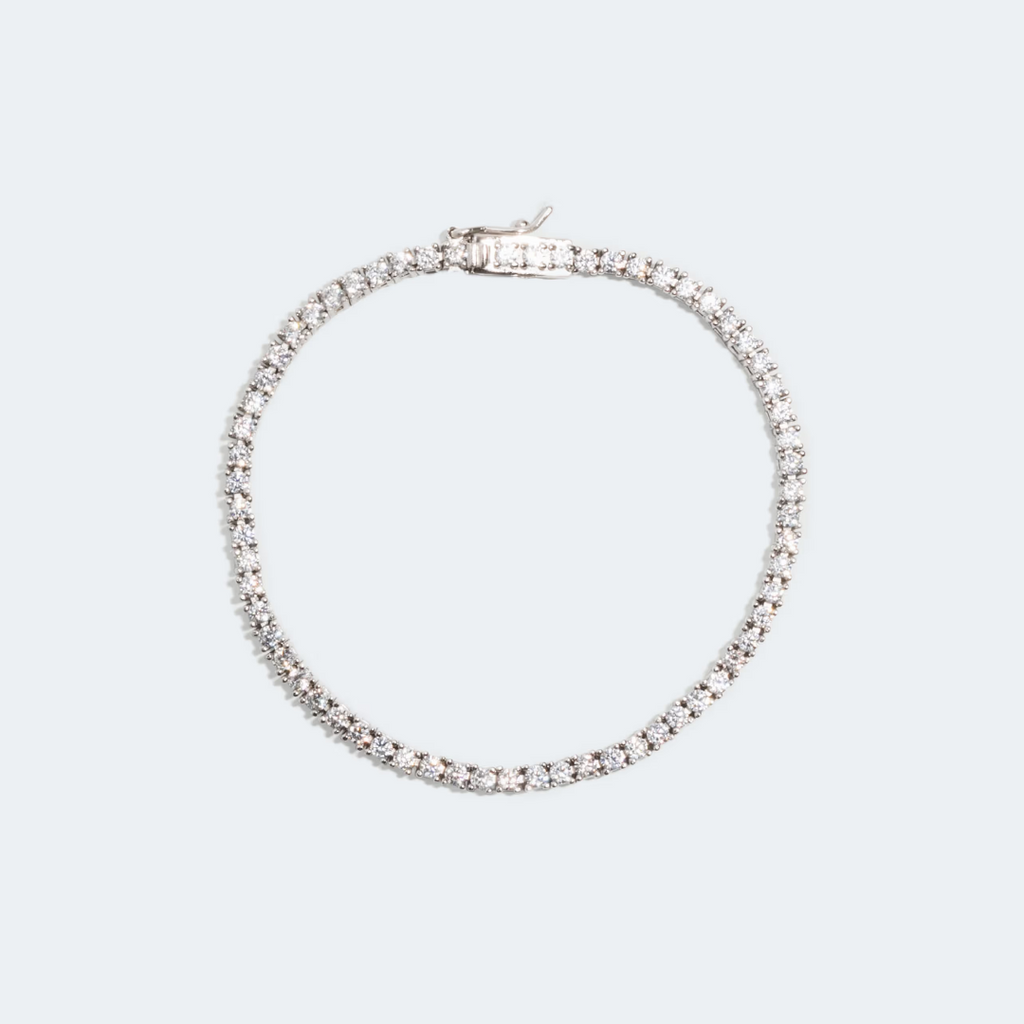 White Gold & Diamond Tennis Bracelet