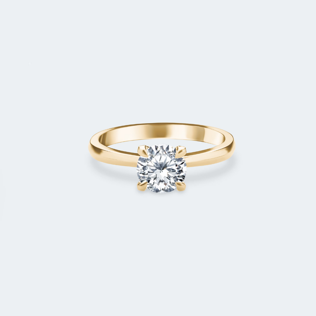 Yellow Gold & 1 ct Diamond Ring