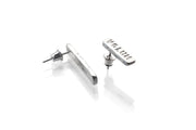 Silver Earrings "Consenso Naturae / In Accordance with Nature"