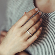 Silver Ring "Vela Dare in Altum / Take to the Open Sea"