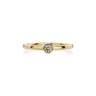 Yellow Gold Ring with Diamond