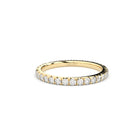 Yellow Gold Ring with Diamonds "Petite Grace Eternity"