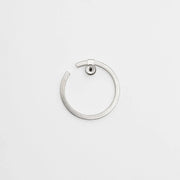 Silver Ear Cuff/ Earring Closure "C Line"