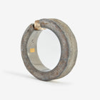 One-of-a-kind ring composed of hafnium and rough diamond by ASR JWLS.