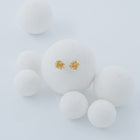 Gold Plated Silver Earrings "Water Bubbles"