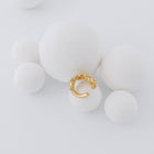 Gold Plated Silver Ear Cuff "Sea Coral"