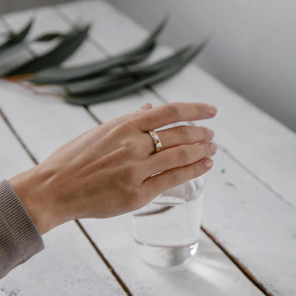 Silver Ring "Ex Animo"