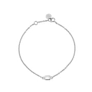 Silver Bracelet with Topaz "Daydream"