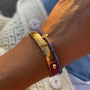 Gold Plated Silver Bracelet "Lucky Bee"