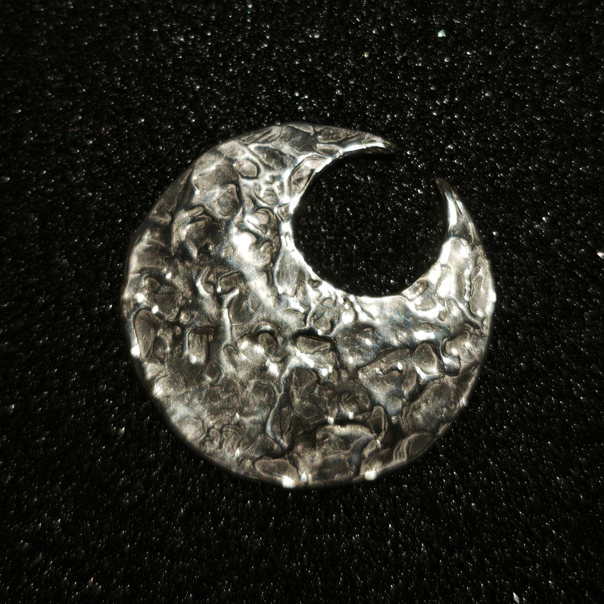 Silver Ear Cuff "Luna"