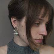 Silver Earrings "Forest Crea"