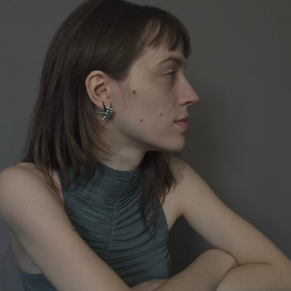 Silver Earrings "Sea Crea"