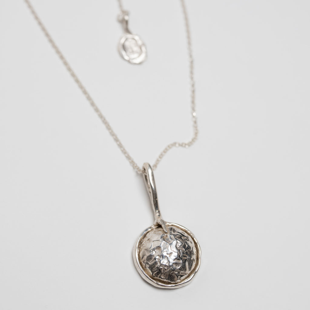 Silver Necklace "Moon"