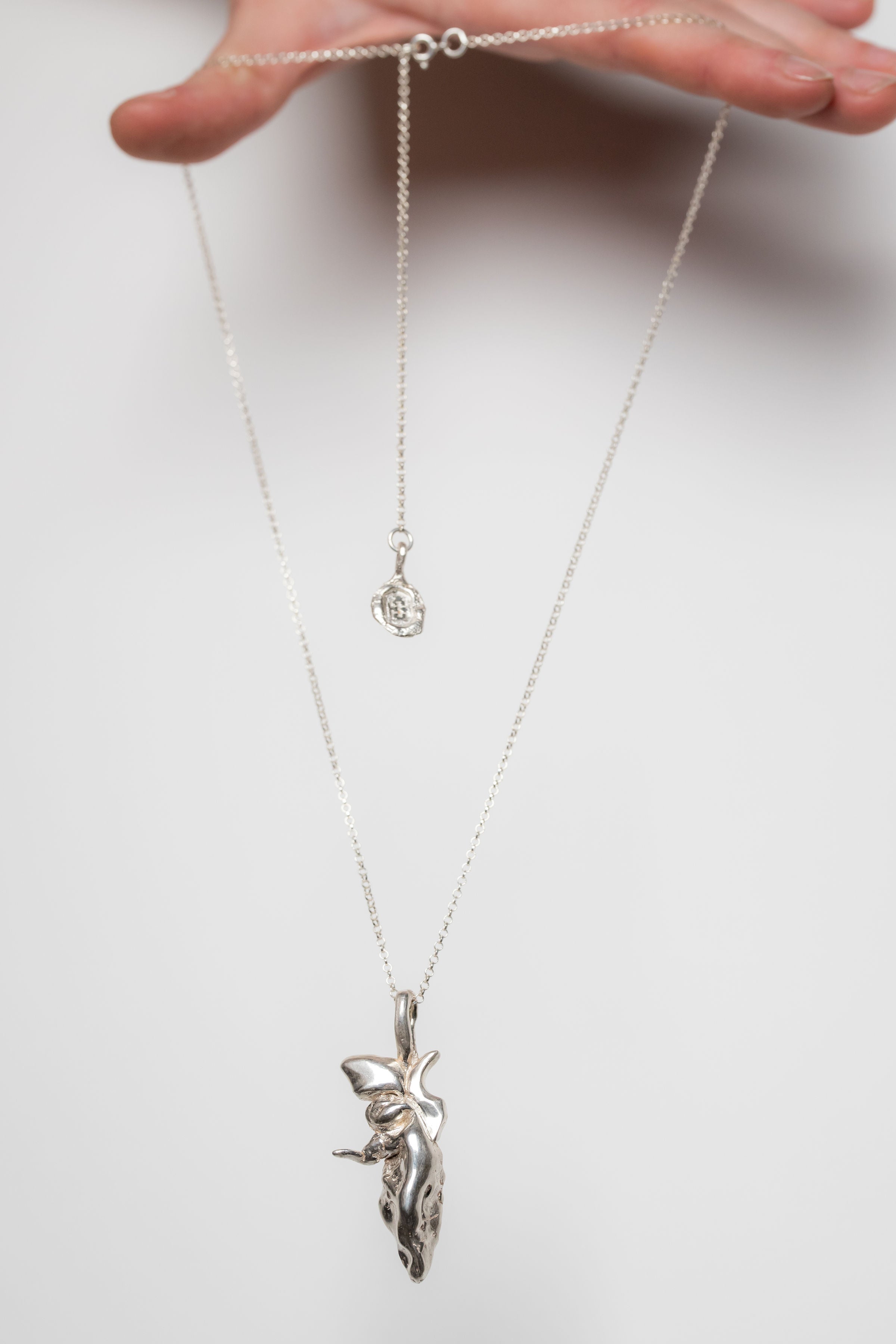 Silver Necklace "Venus.Suave"