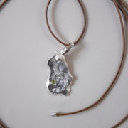 Silver Necklace "Swimming in the Depths"