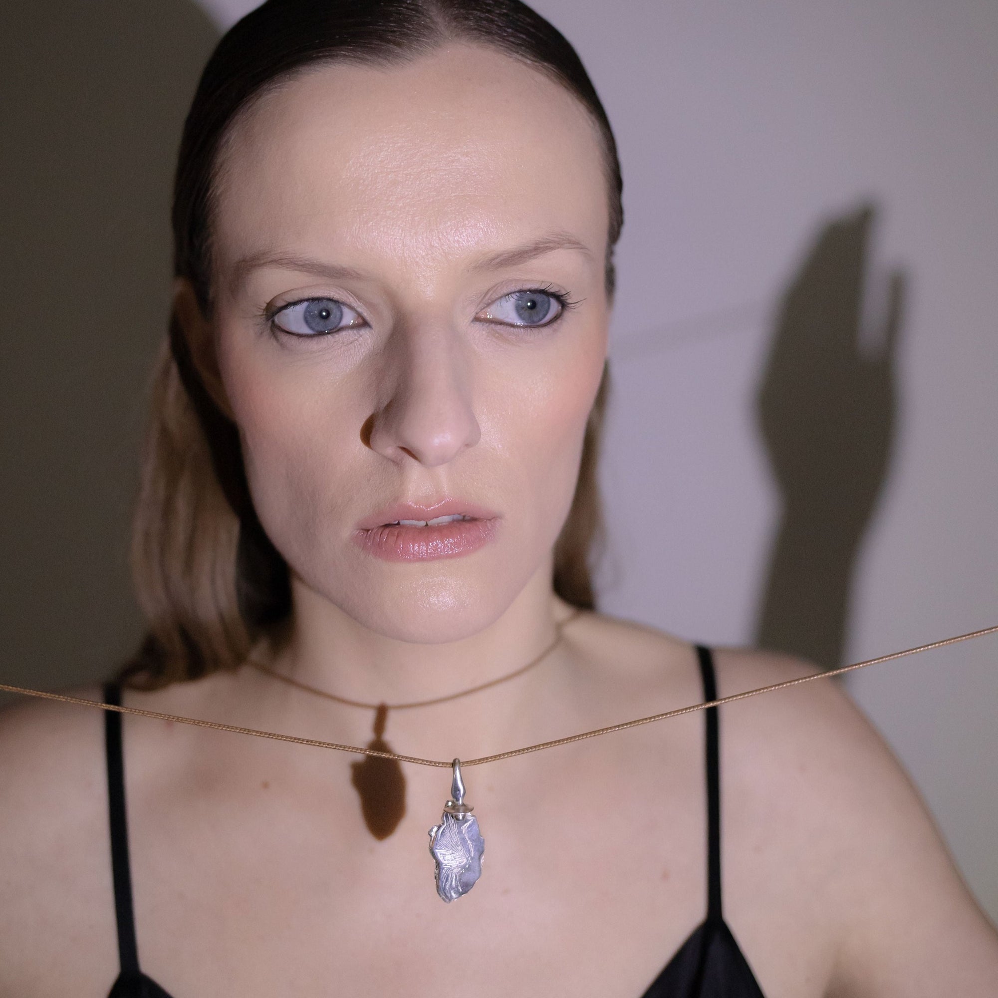 Silver Necklace "Dancing in the Clouds"