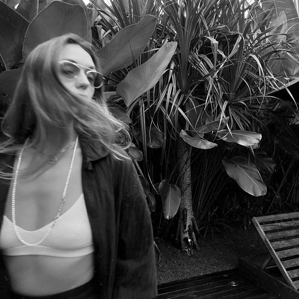 Gold Plated Pearl Necklace "New Winds"