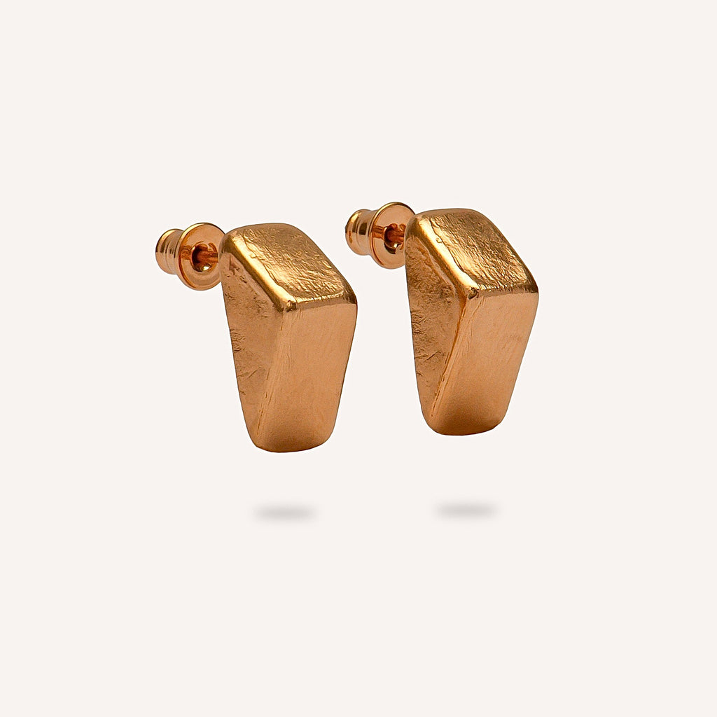 Gold Plated Silver Earrings