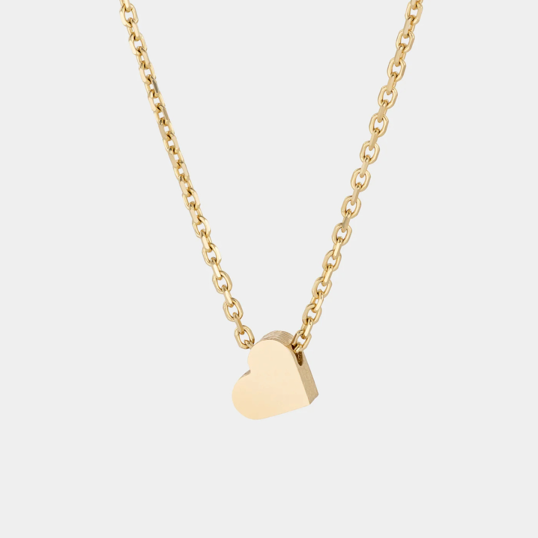 Yellow Gold Necklace "Amour", large