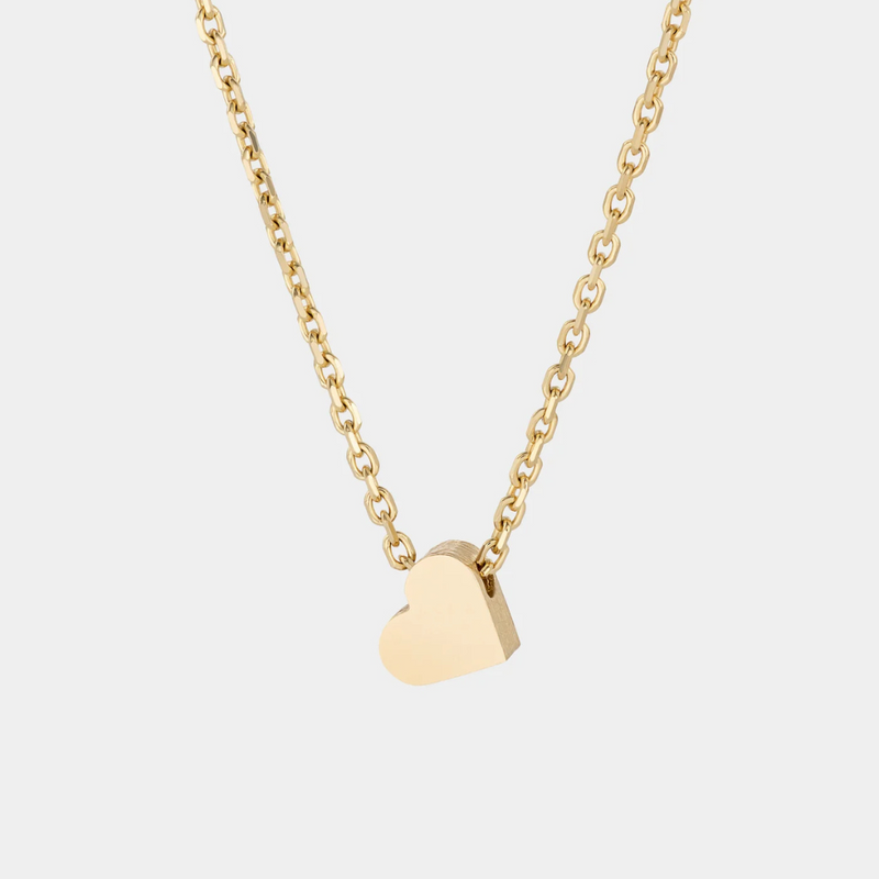 Yellow Gold Necklace "Amour", large