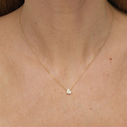 Yellow Gold Necklace "Amour", large