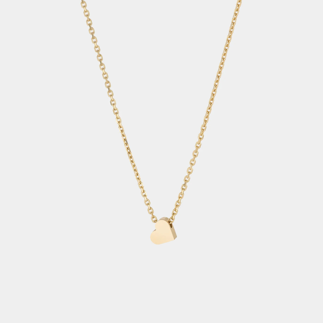Yellow Gold Necklace "Amour", large