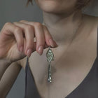 Silver Necklace "Lucky Charm. Rūta"