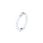 White gold ring with word 'MAMA' by Formes.