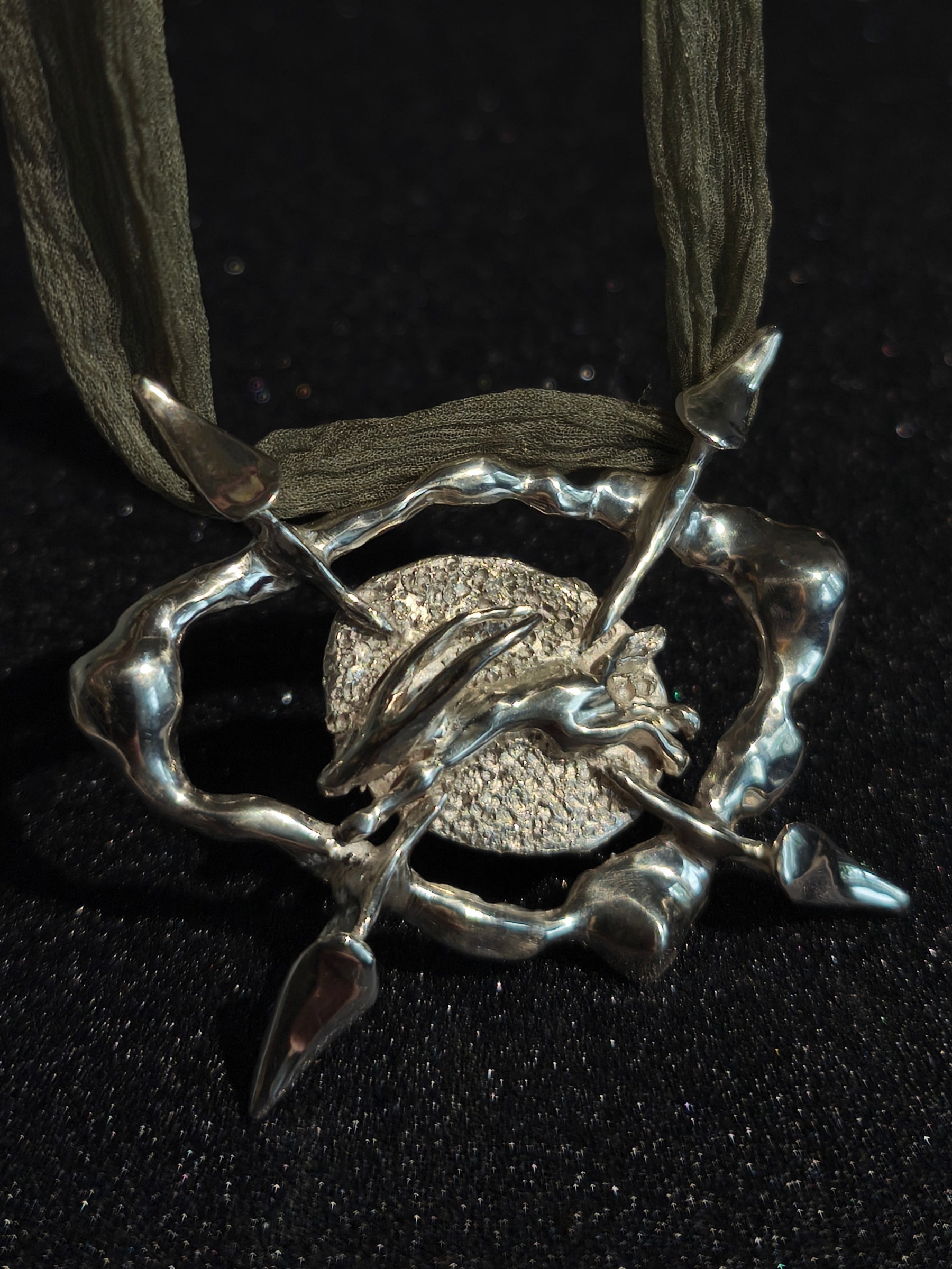 Silver Necklace "Meadow"
