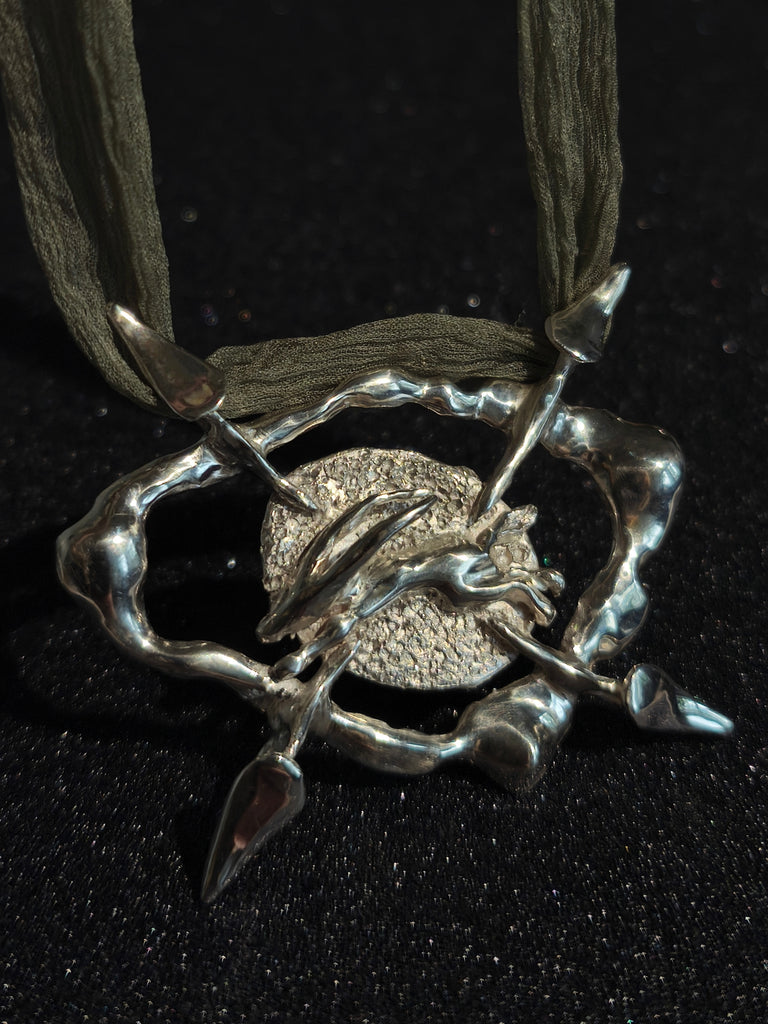 Silver Necklace "Meadow"