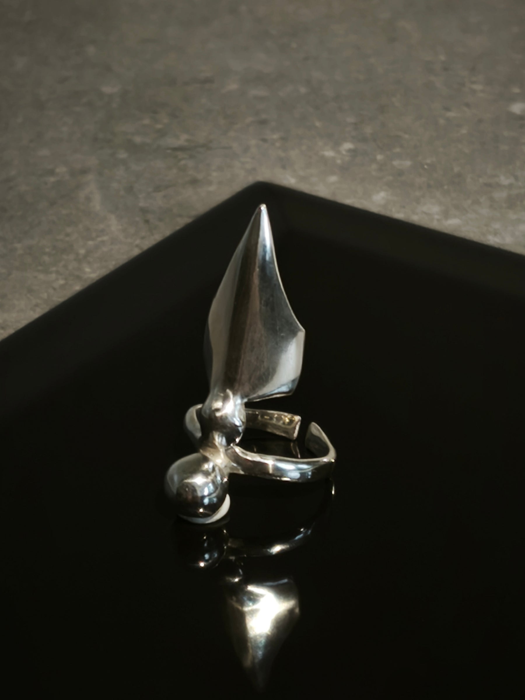 Silver Nail Ring