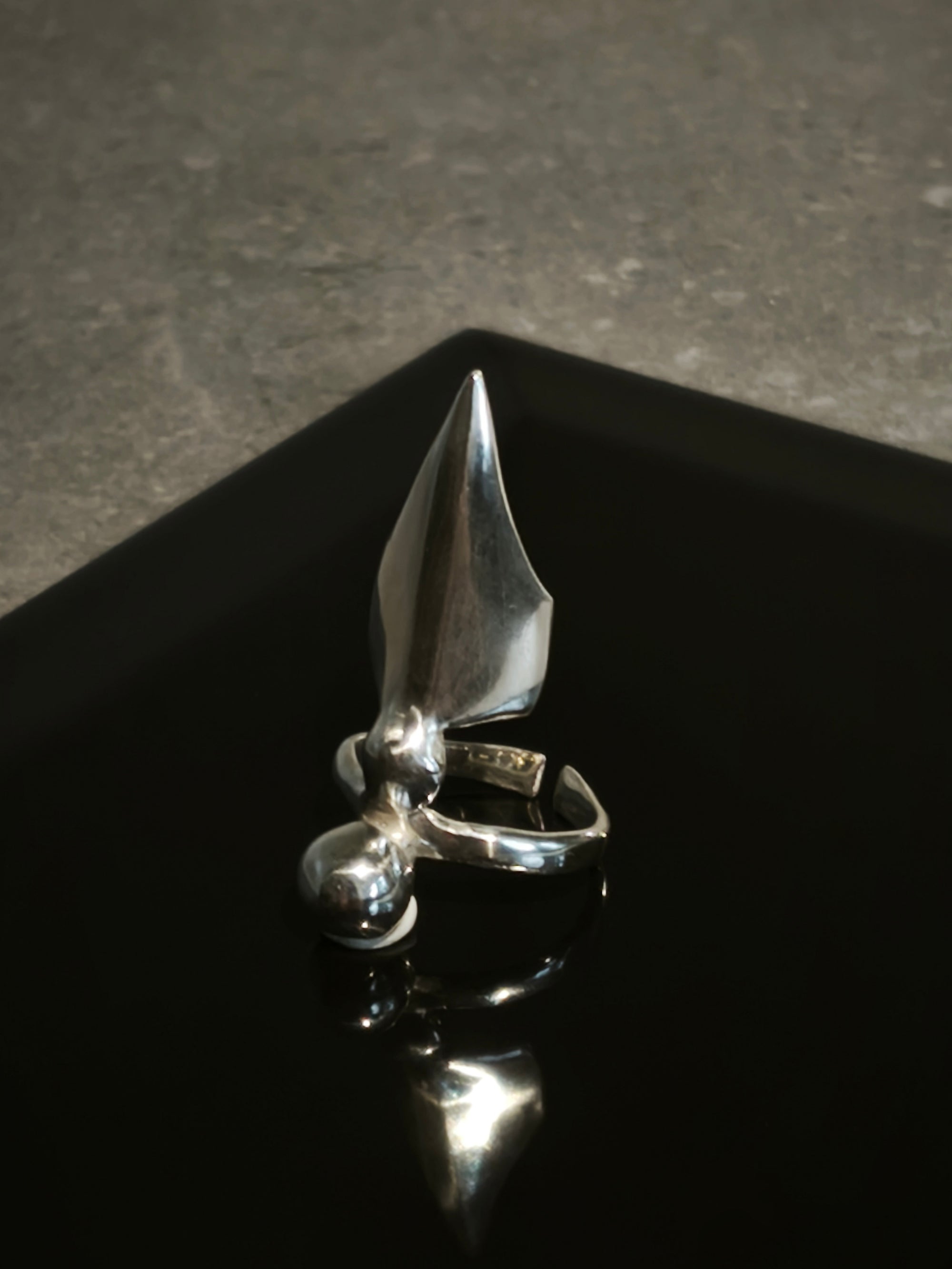 Silver Nail Ring