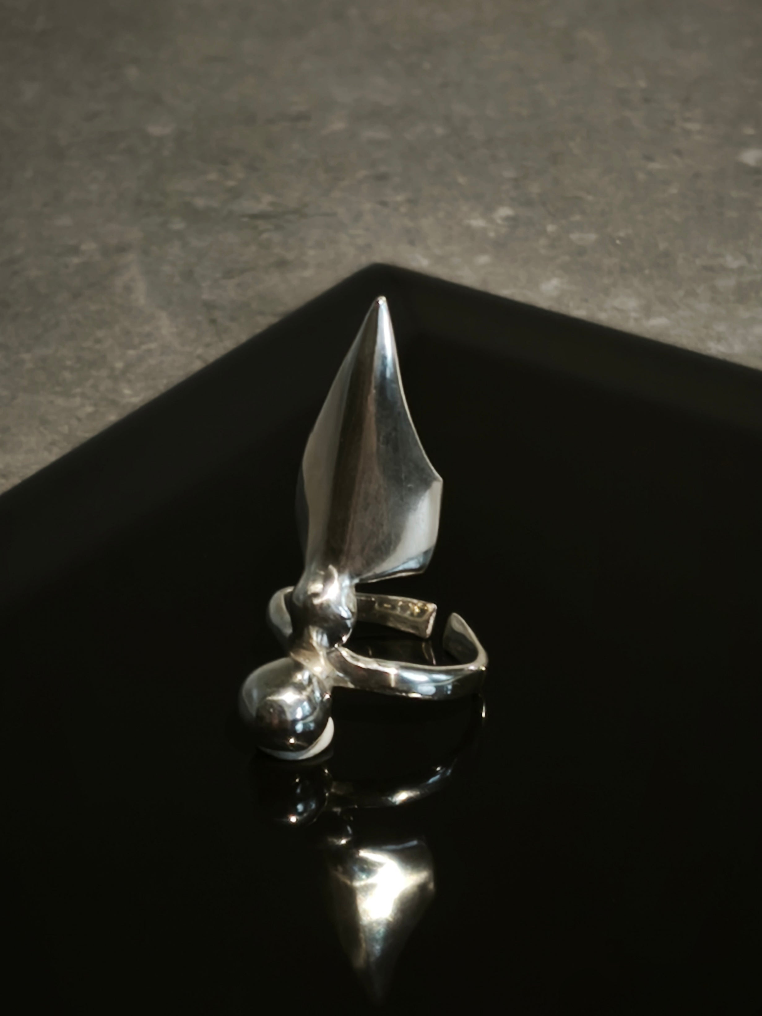 Silver Nail Ring