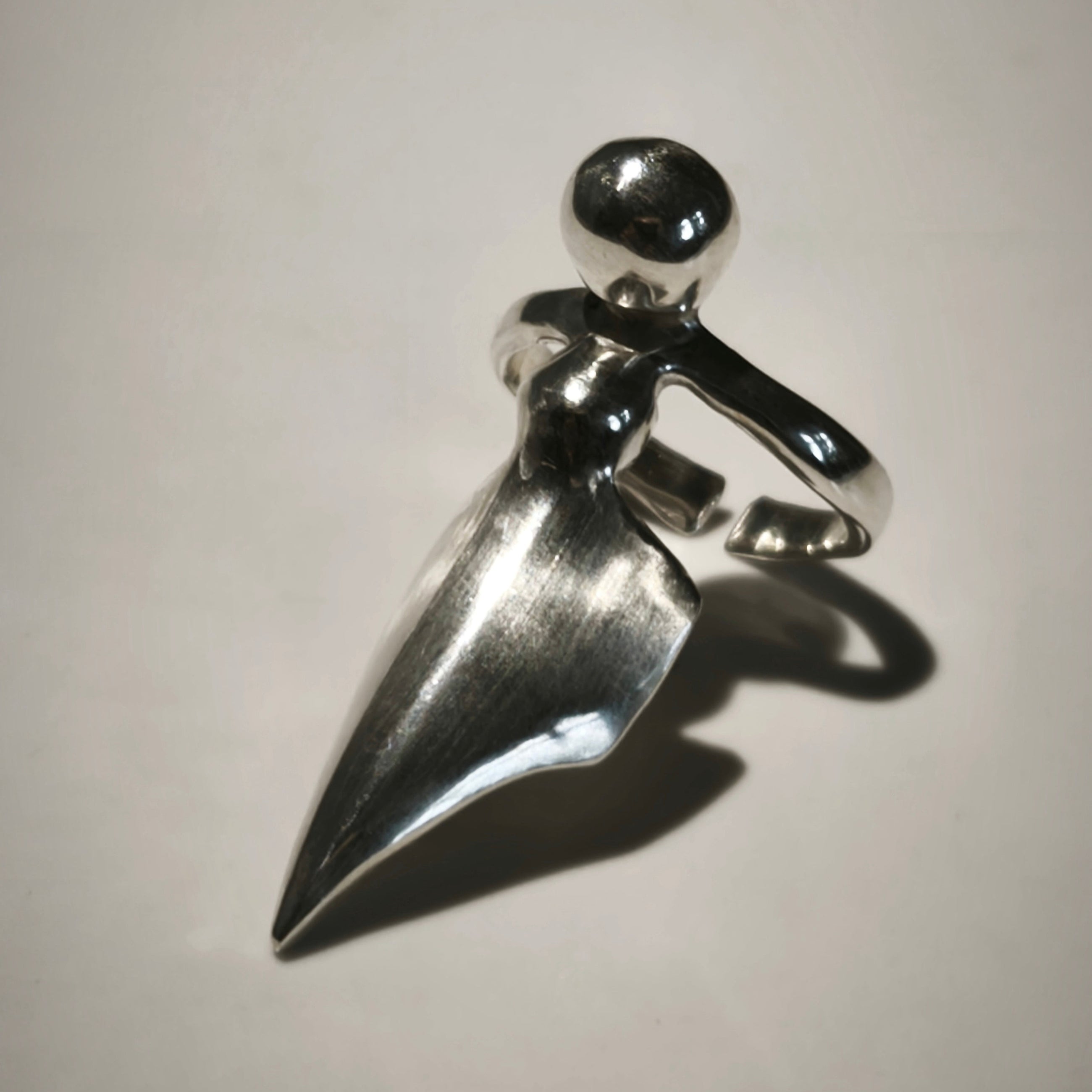Silver Nail Ring