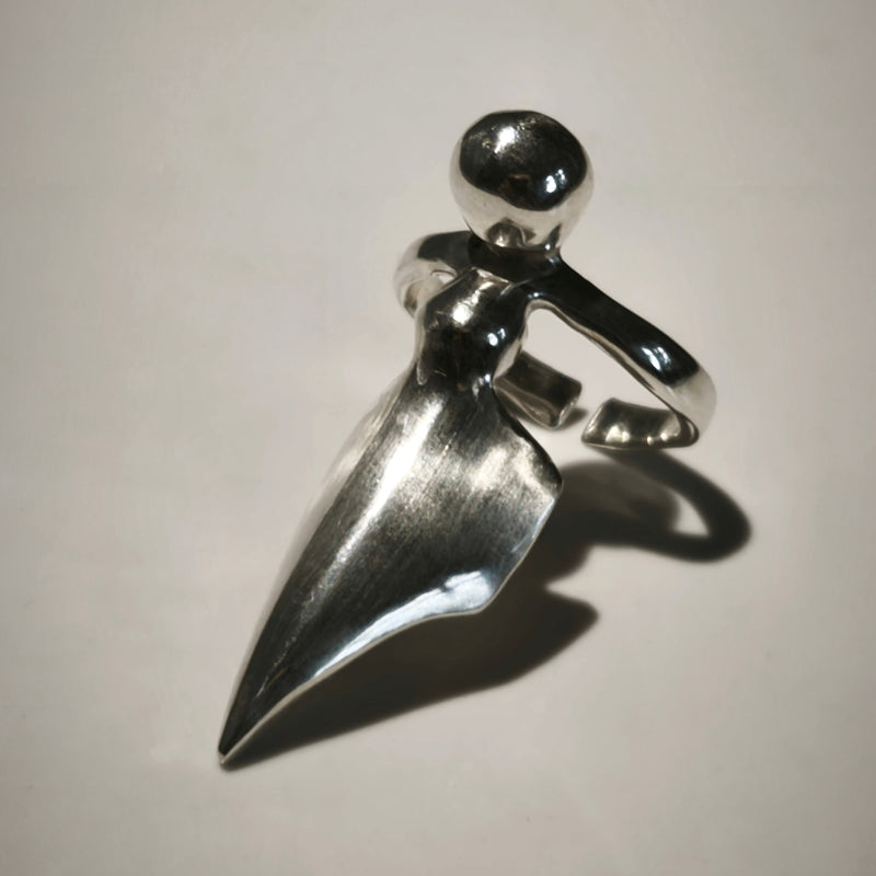 Silver Nail Ring