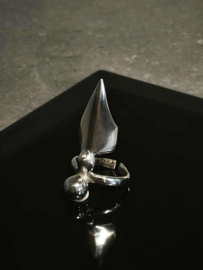 Silver Nail Ring