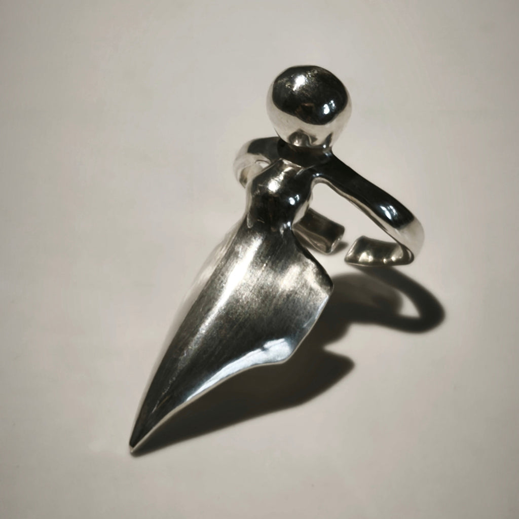 Silver Nail Ring
