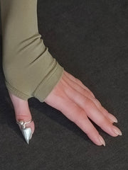 Silver Nail Ring