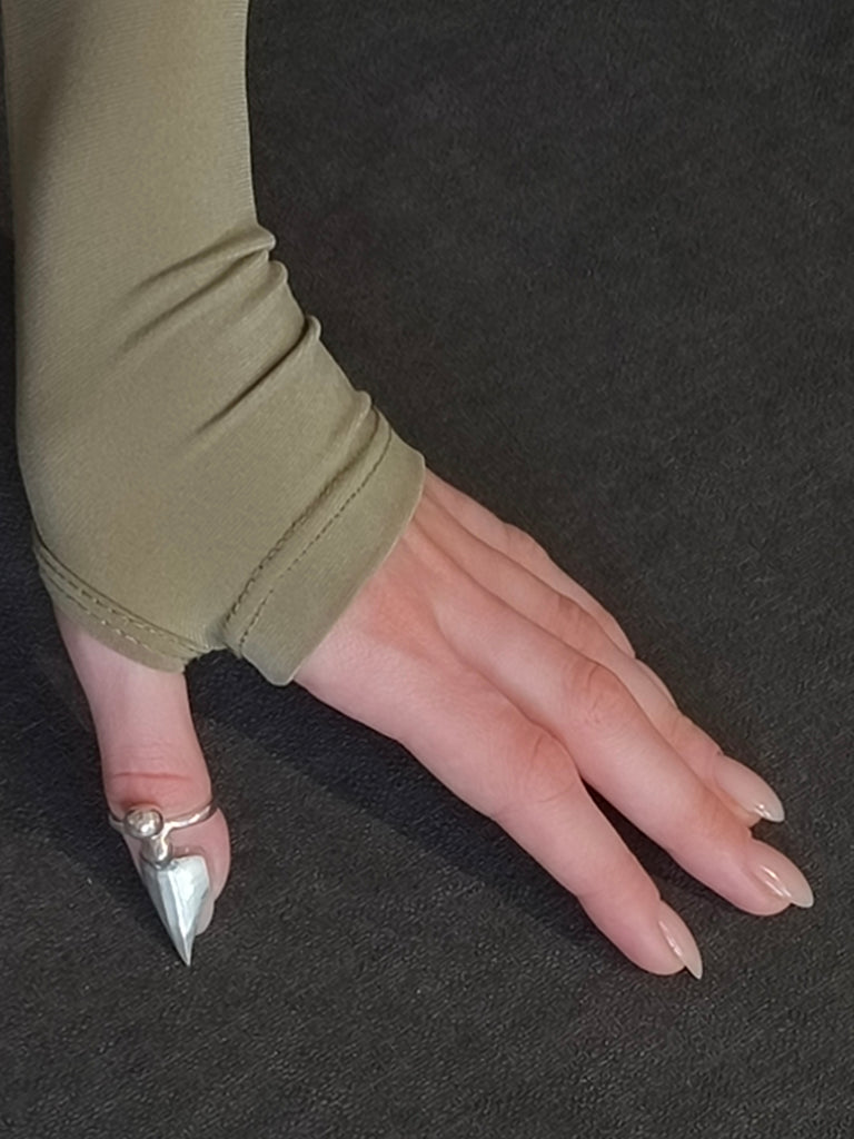 Silver Nail Ring