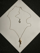Gold Plated Silver Necklace "Master Key"