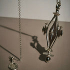Silver Necklace "Tu ~~~ Aš"
